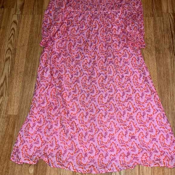 NWT BANJANAN FLICKER DRESS TWIST FLOWER PEONY Size XXL - Picture 9 of 9